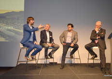 Panel discussion during Koppert's event on Wednesday 